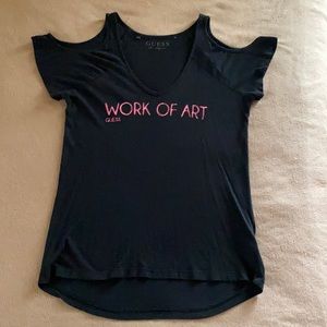 Guess “Work of Art” Graphic T-shirt